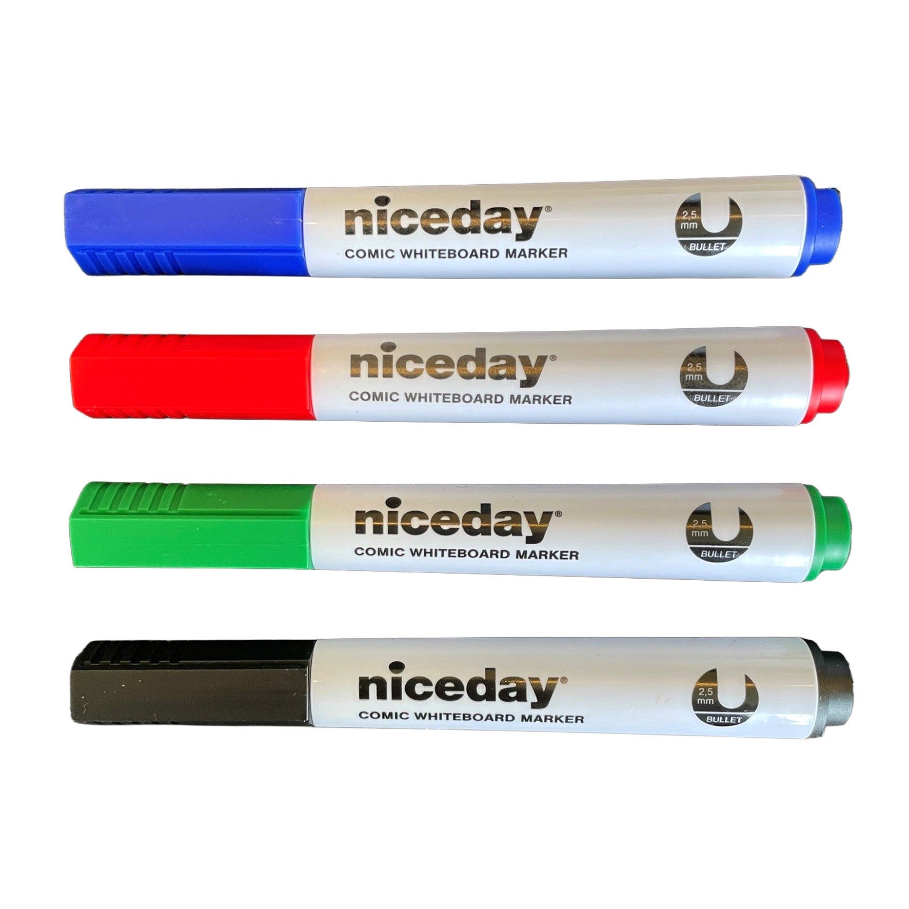[2409540] Whiteboard-penna rund spets 4 st/set