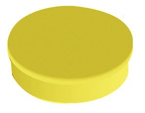 [2032331] Magnet rund  20 mm gul 10 st/fp