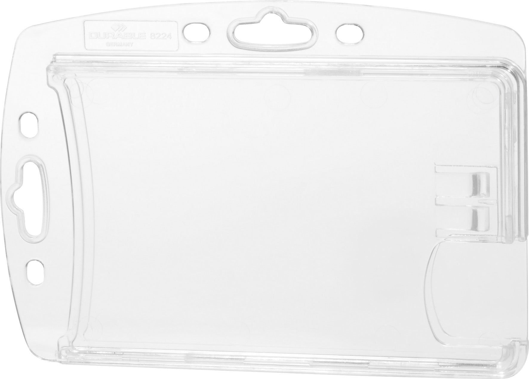 [8553042] Korthållare för 2 kort utan fäste transparent 10 st/fp
