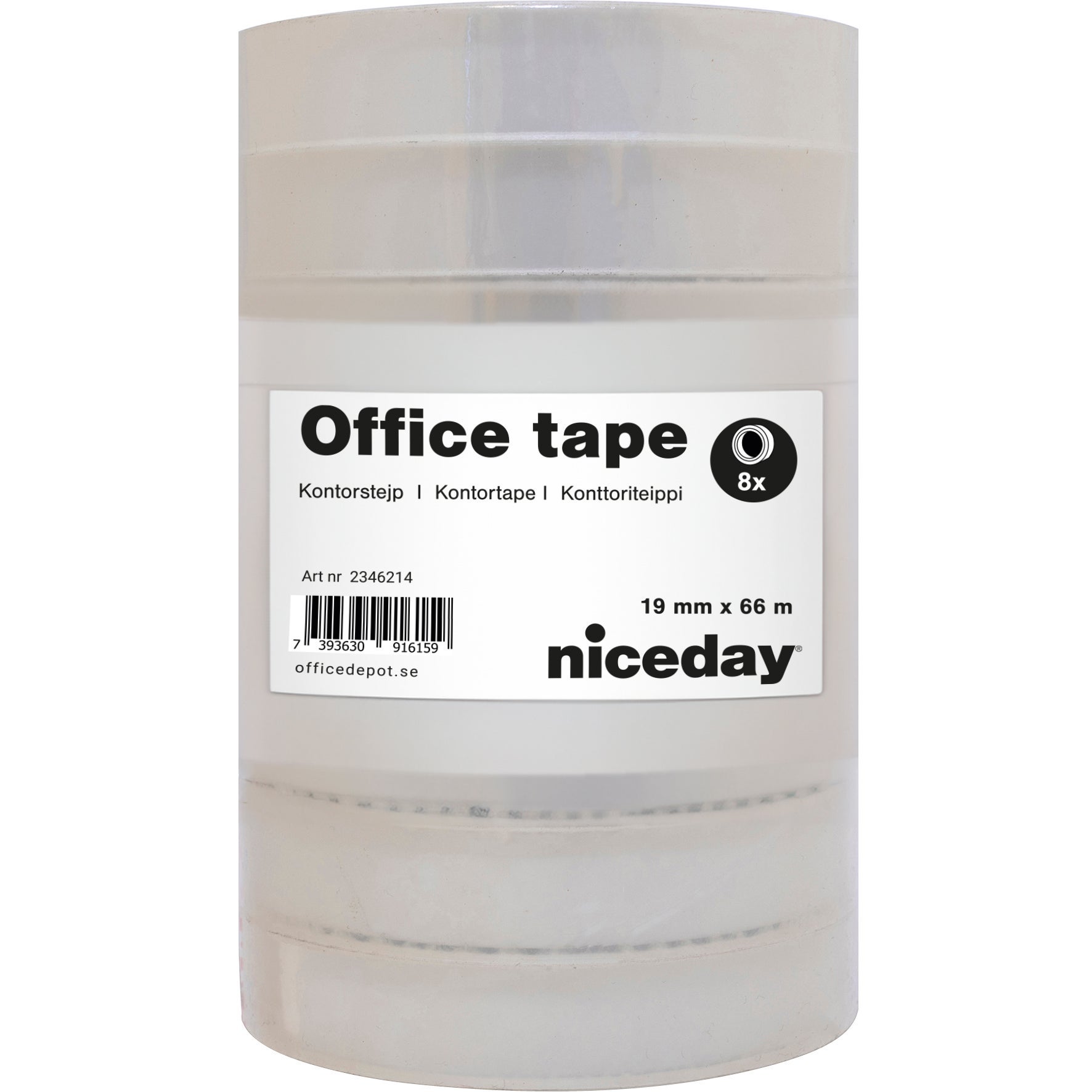 [2346214] Kontorstejp Niceday 66mx19mm 8/fp
