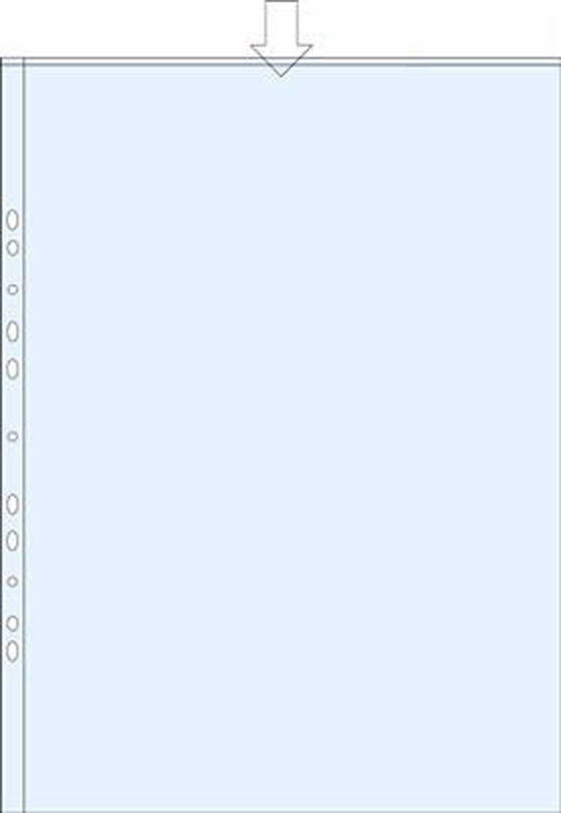 [2666047] Plastficka A3 PP 0,11 präglad 10/fp