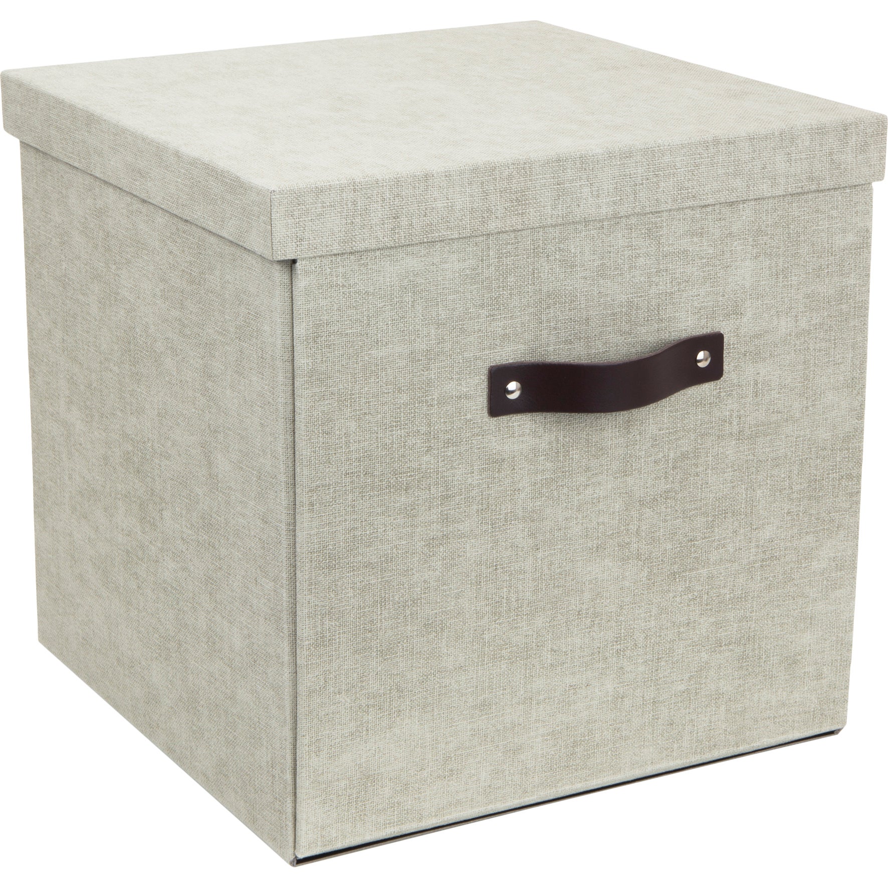 [2362279] Förvaringsbox Bigso Logan canvas linen