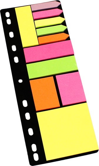 [2689687] Märkflikar Info 8748 sorterade färger 11olika/fp