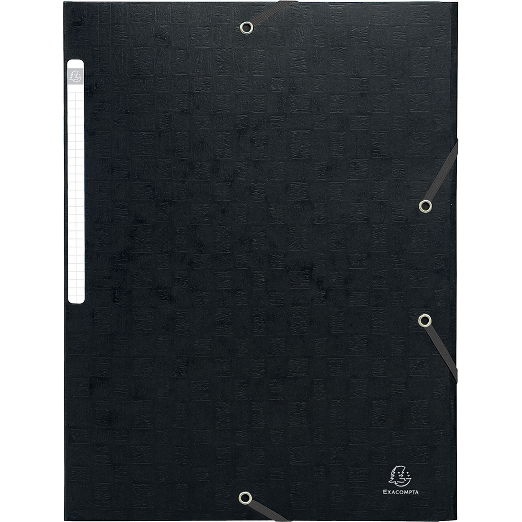 [2668844] Snoddmapp A4 600g 3-klaff svart