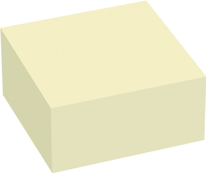 [2631945] Notiskub Mini 50x50 mm gul