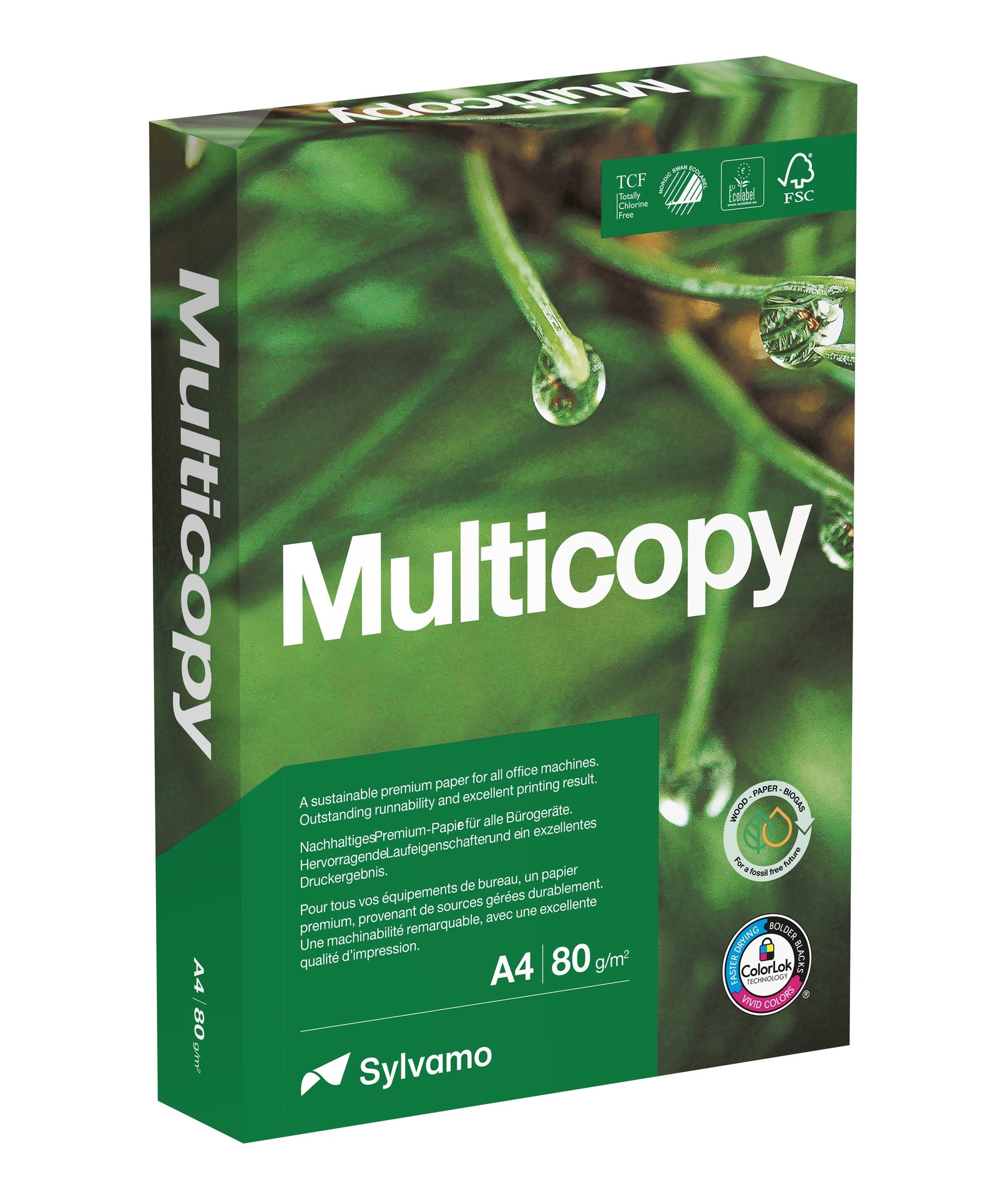 [1157068] Kopieringspapper Multicopy A4H 80g 500/pkt