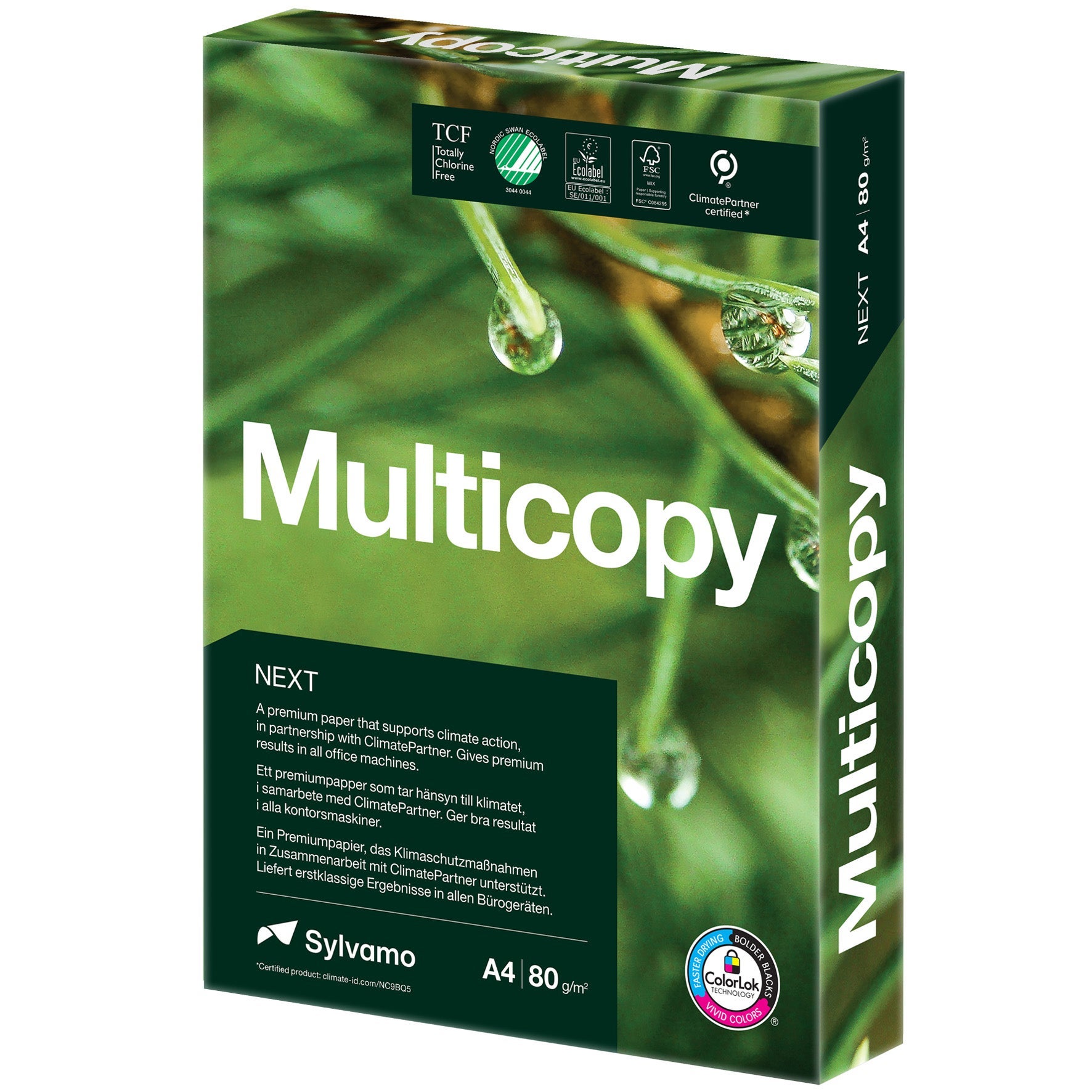 [1158004] Kopieringspapper Multicopy Next A4H 80g 500/fp