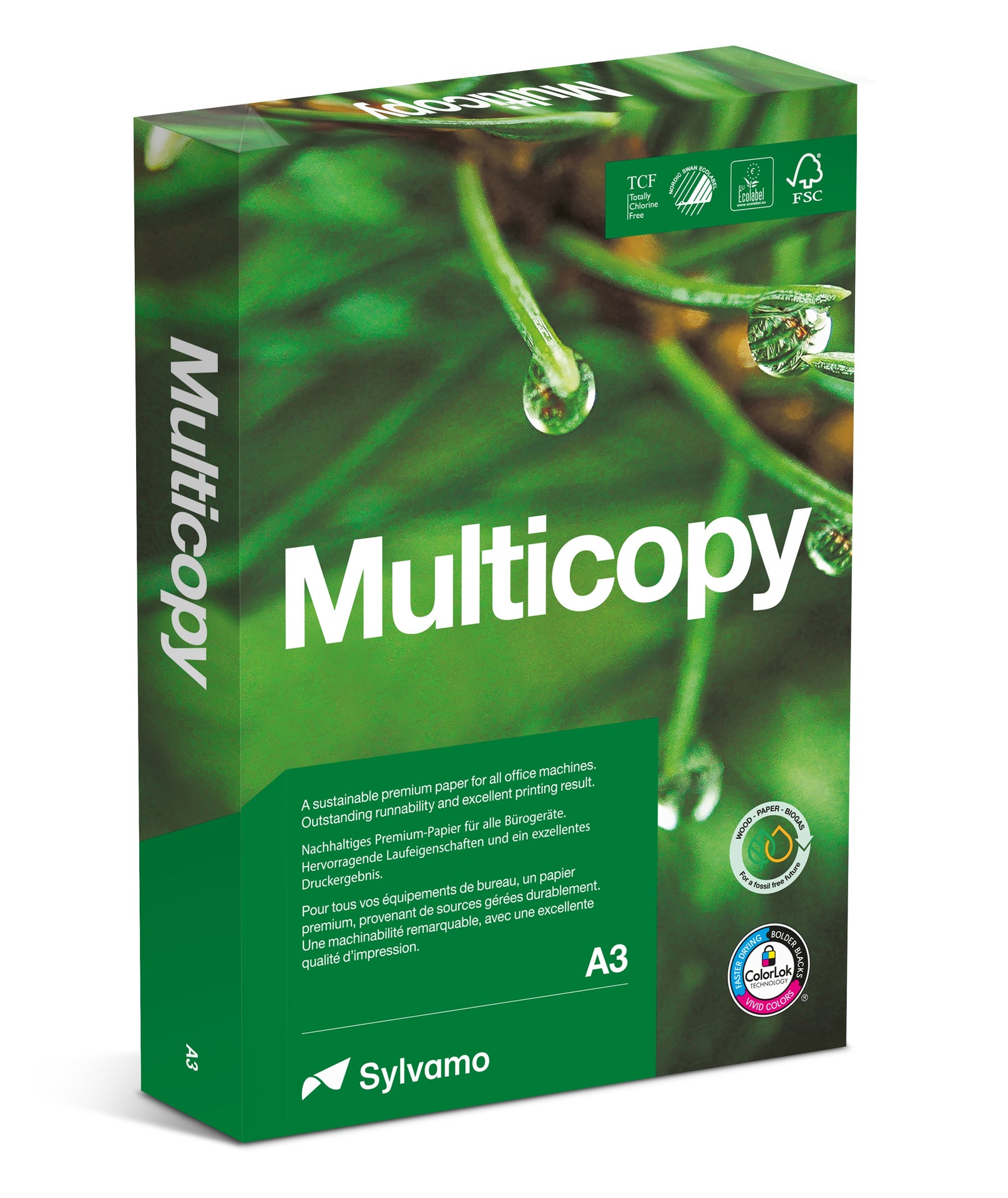 [1157097] Kopieringspapper Multicopy A3 100g 500/pkt