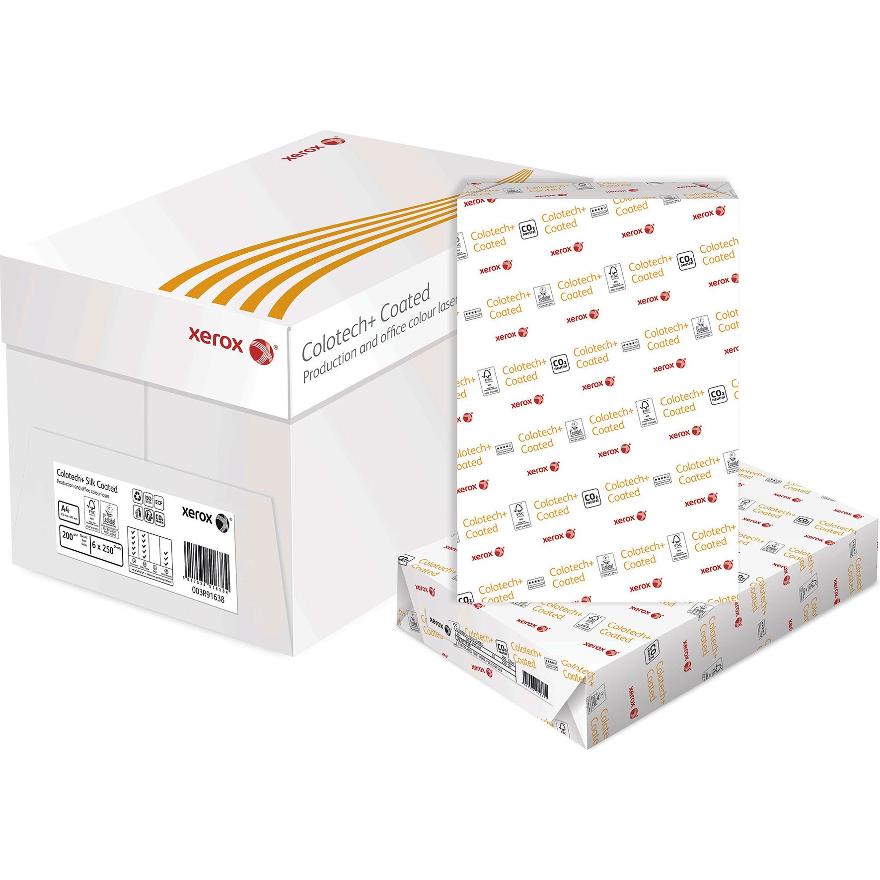 [1728216] Kopieringspapper Colotech+ Silk 200g A4 250/fp