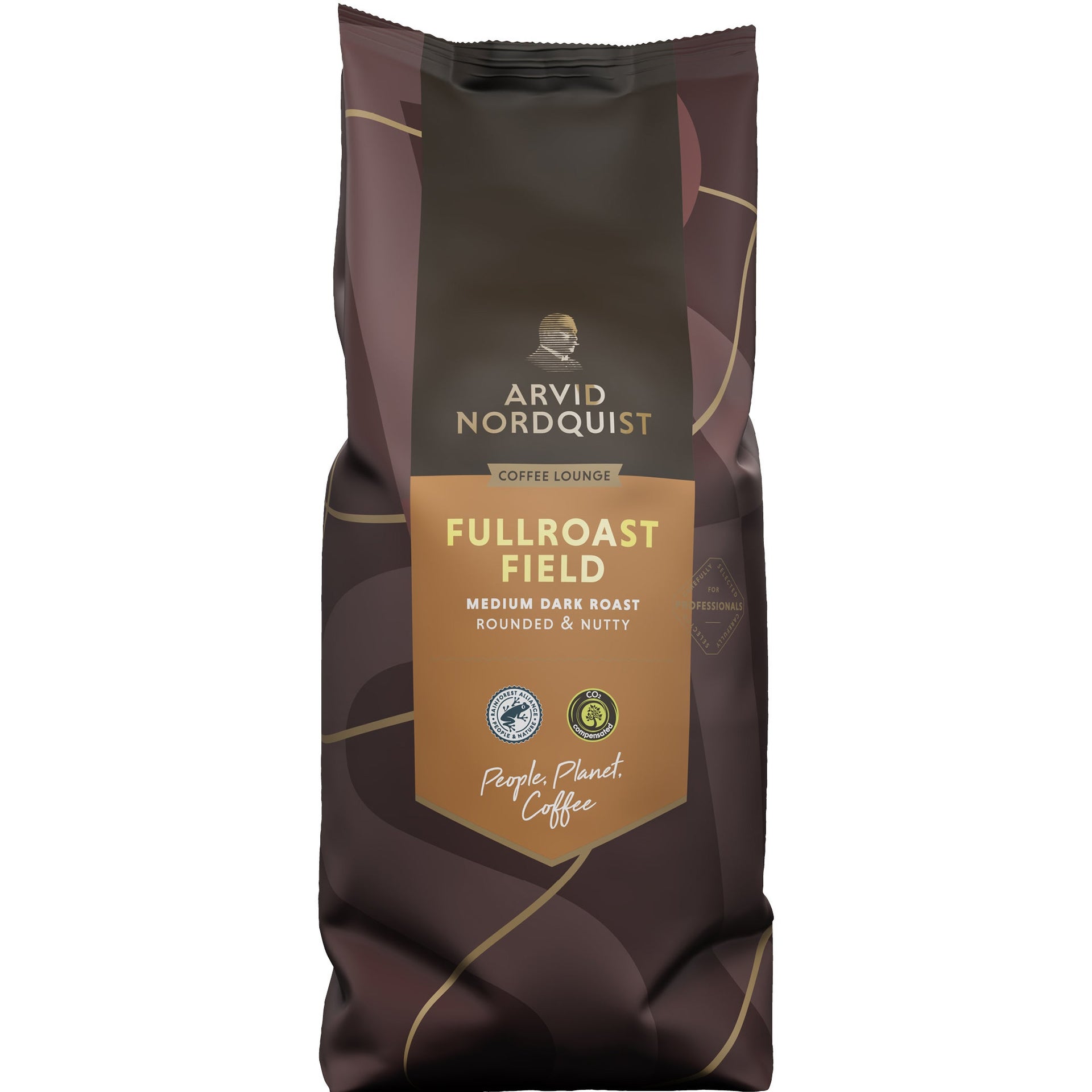 [2829628] Kaffe Fullroast Field Mörkrost Malet 6 x 1000 g
