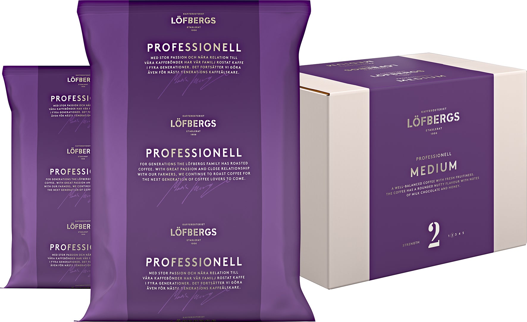 [2829812] Kaffe Löfbergs Mellanrost Medium Maskinbrygg 125 g