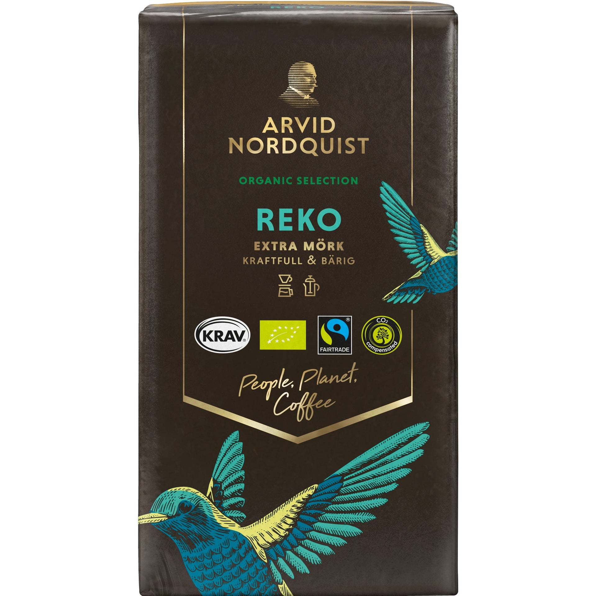 [2829511] Kaffe REKO Malet Extra mörkrost 450 g Eko Arvid Nordquist