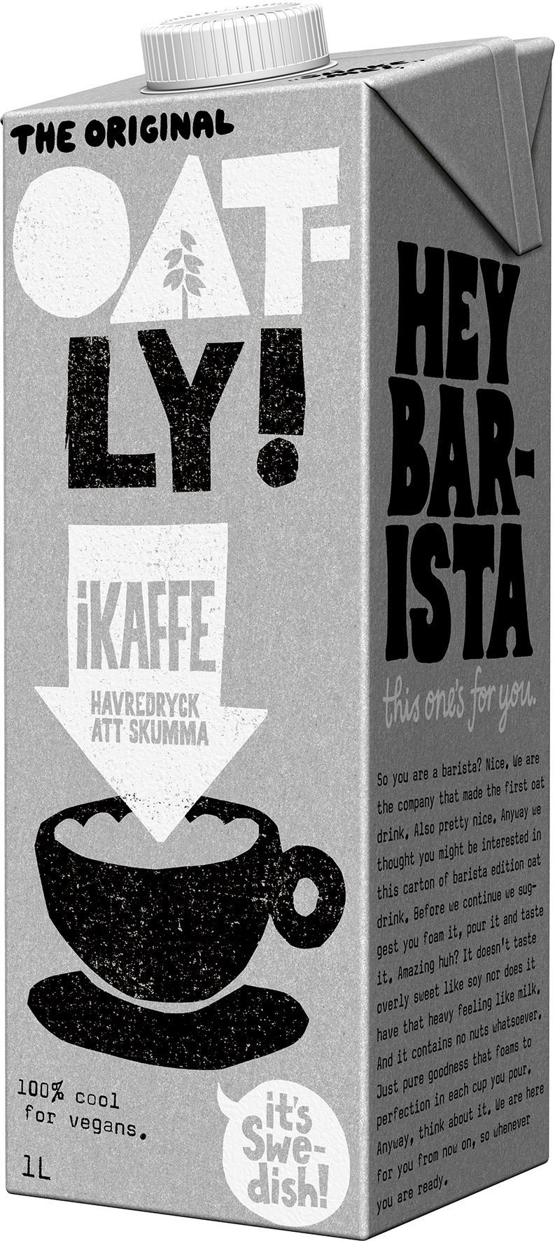 [8550474] Havredryck Oatly  ikaffe 1 liter