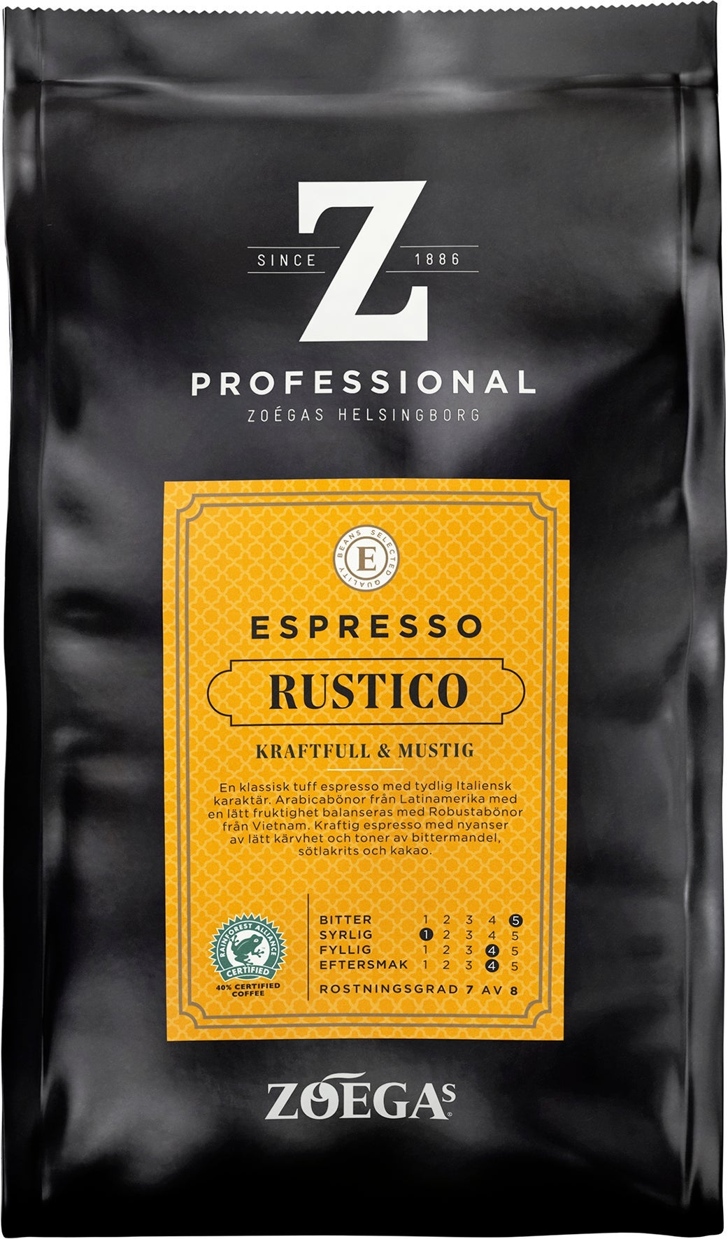 [8551862] Kaffe Espresso Rustico Hela Bönor 500 g