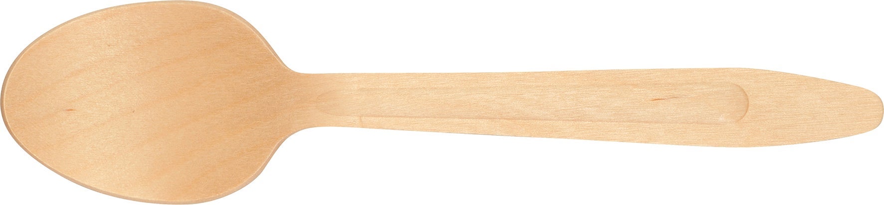 [8551827] Bestick sked trä 165 mm 100 st/fp