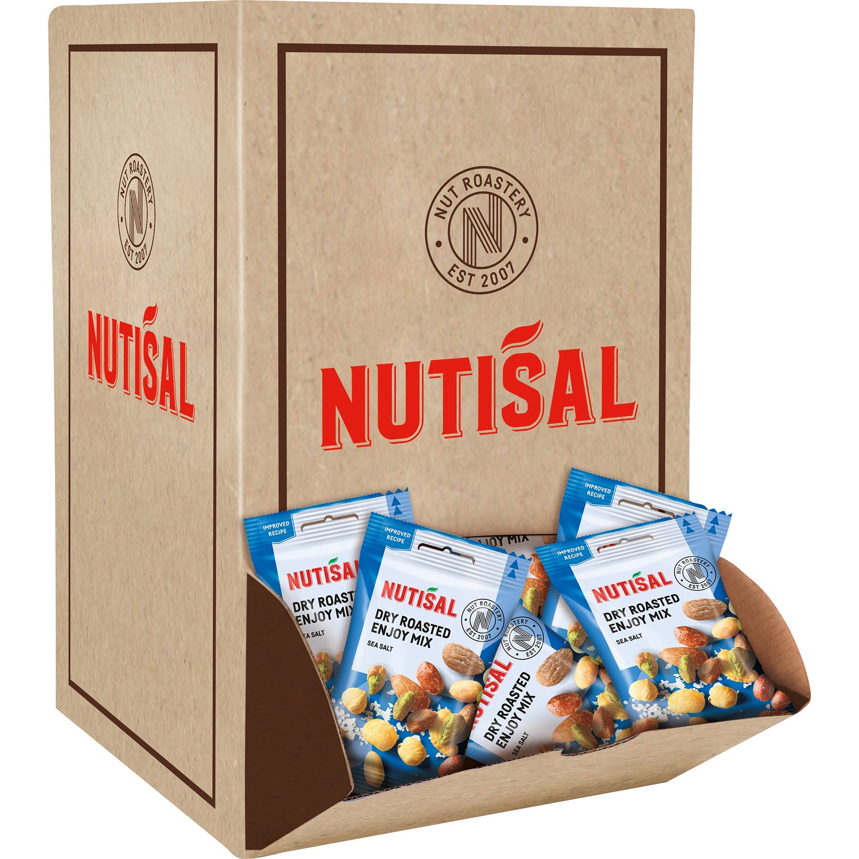 [2830021] Nötmix Dry roasted Sea salt 40 g