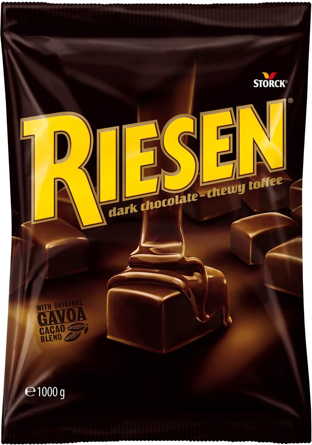 [8551268] Mörk chokladkola Riesen 1 kg