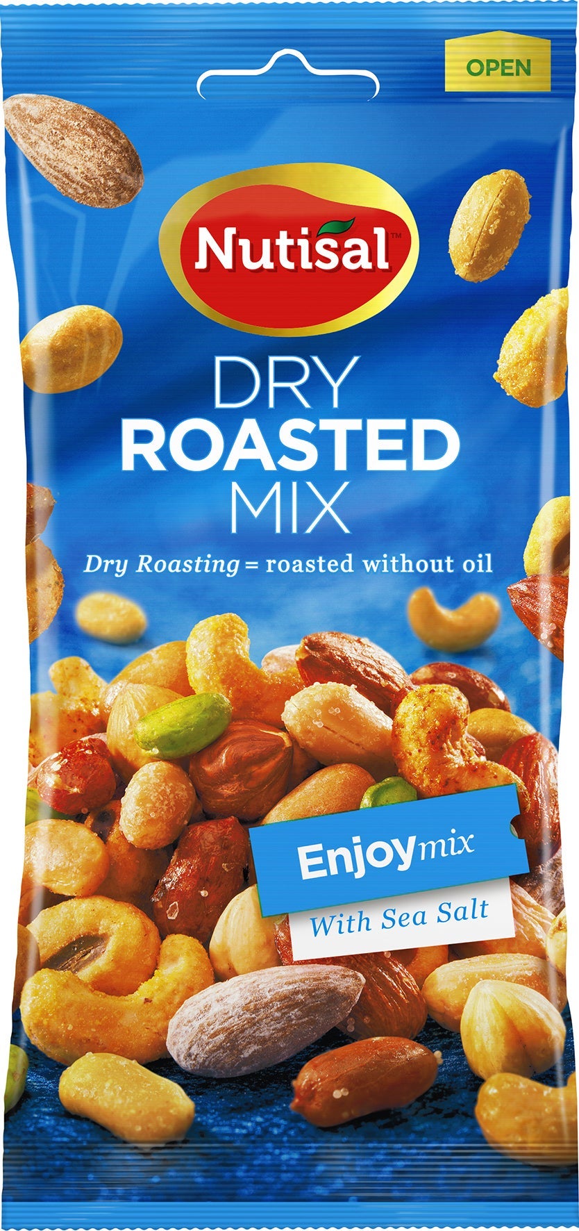 [8555754] Nötmix Dry roasted Sea salt 60 g
