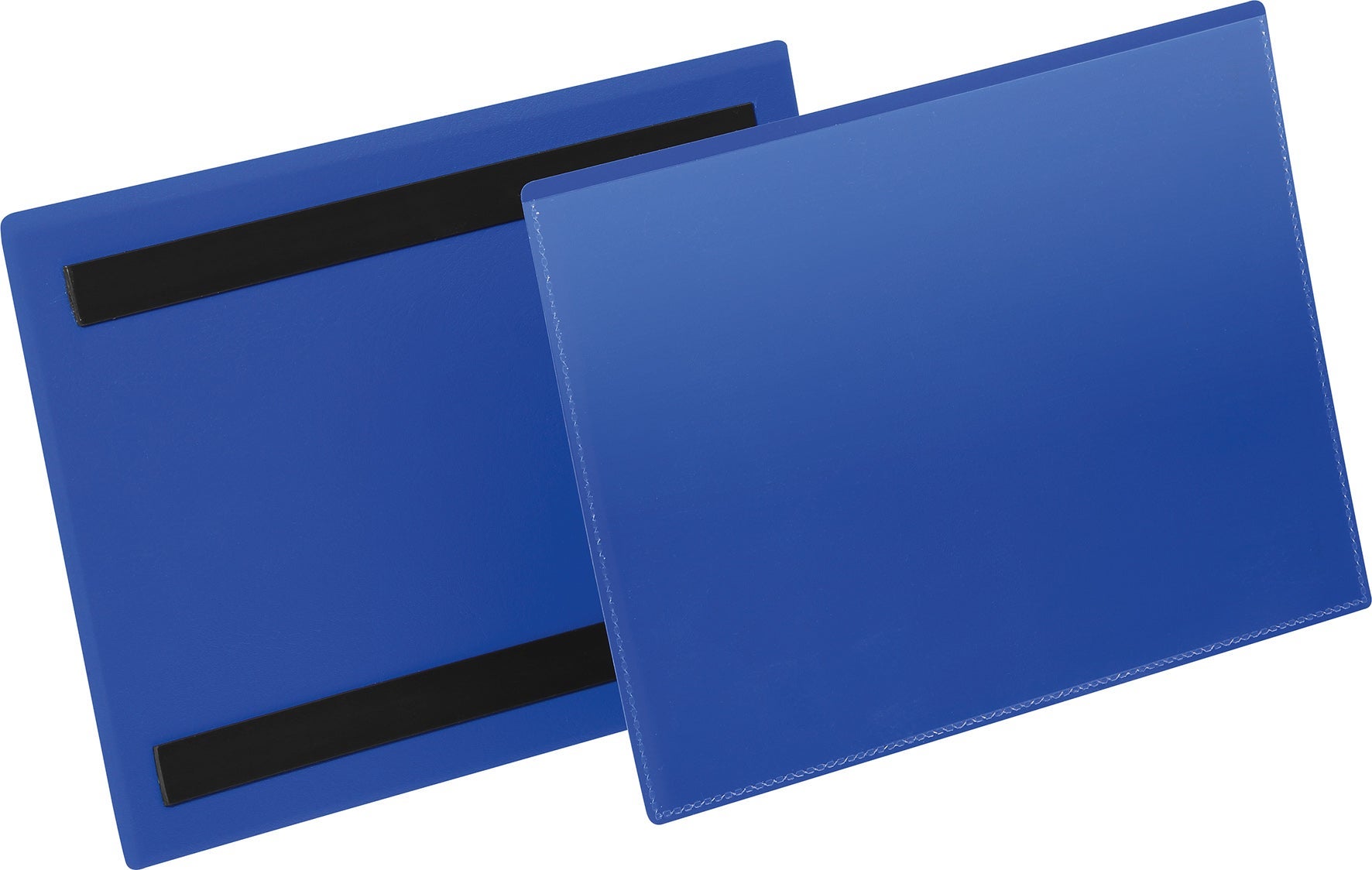 [8552717] Plastficka A5L magnetisk blå 50 st/fp