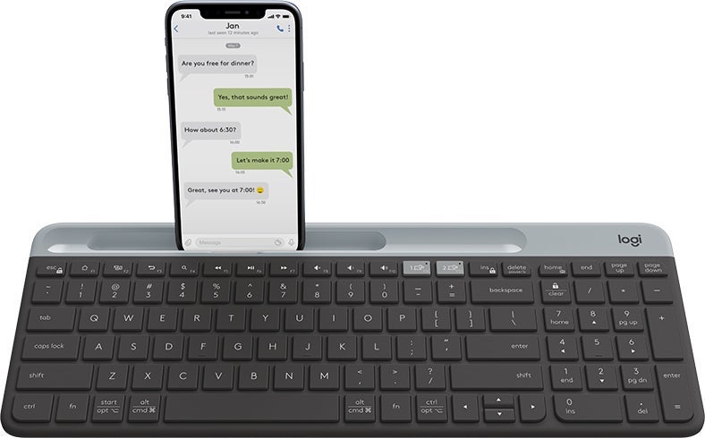 [8552315] Tangentbord Logitech K580 Svart