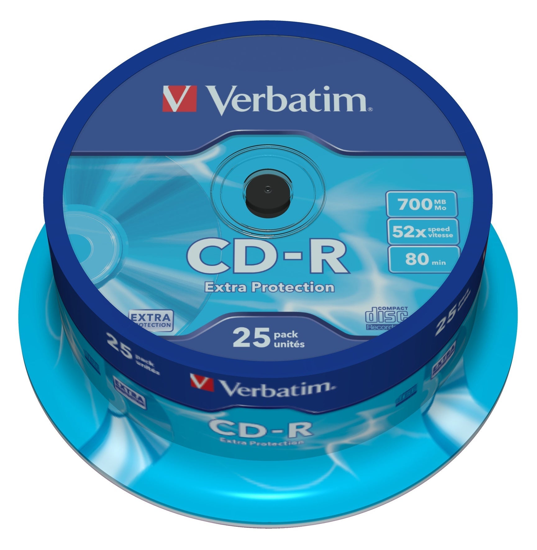 [5500375] CD-R Verbatim Cakebox 25 st/fp