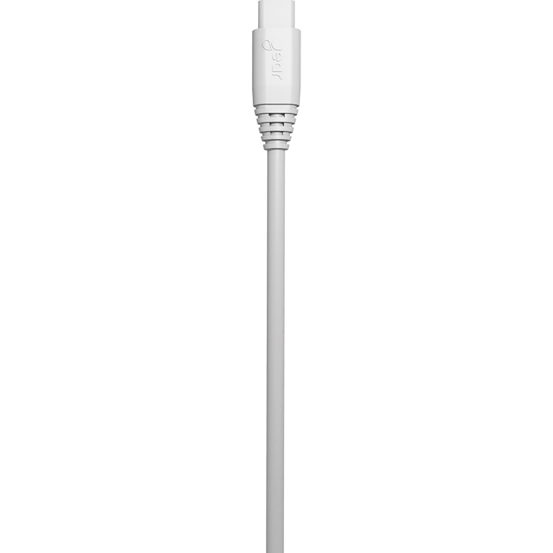 [8558253] Synkkabel USB-C 2.0 3 meter Vit gen2 Rund Kabel Gear