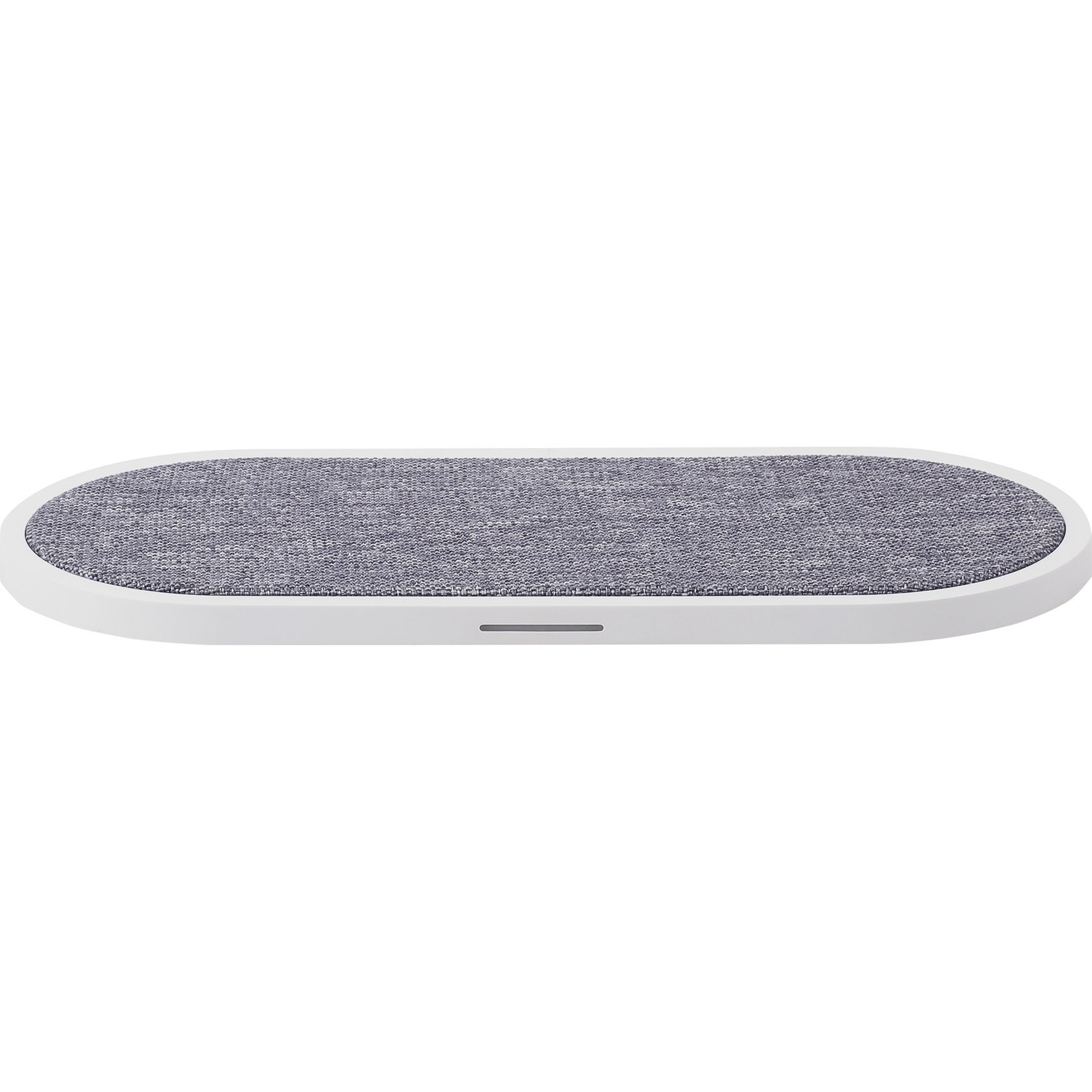 [8558278] Dual QI Laddare USB-C 2x10W Vit med Grå Textil Gear