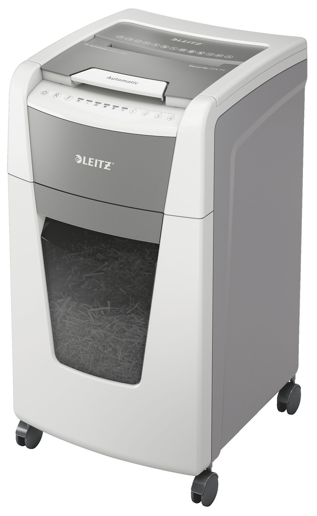 [8556790] Dokumentförstörare Leitz IQ AutoFeed Office 300 P4