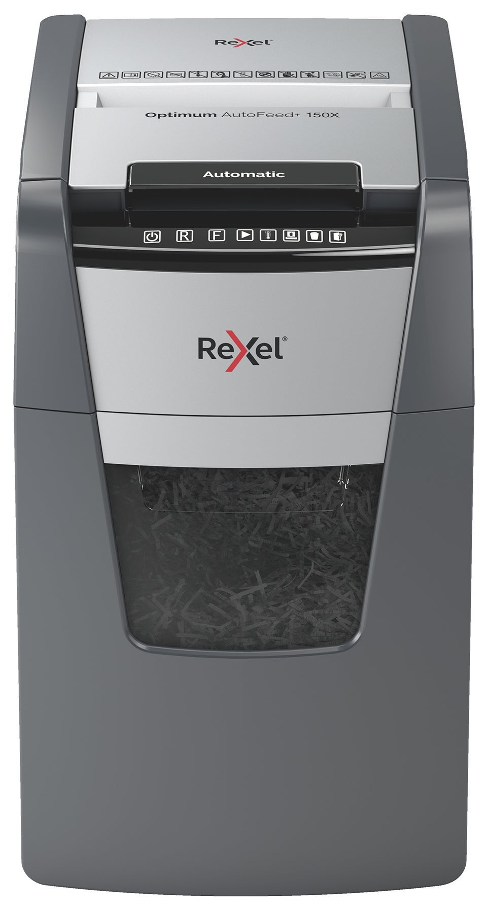 [8556781] Dokumentförstörare Rexel Optimum AutoFeed+ 150X P4