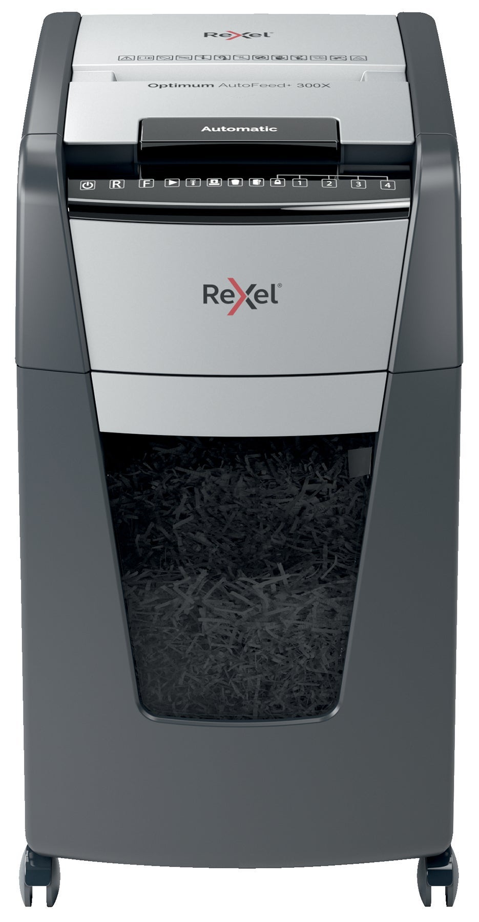 [8556784] Dokumentförstörare Rexel Optimum AutoFeed+ 300X P4