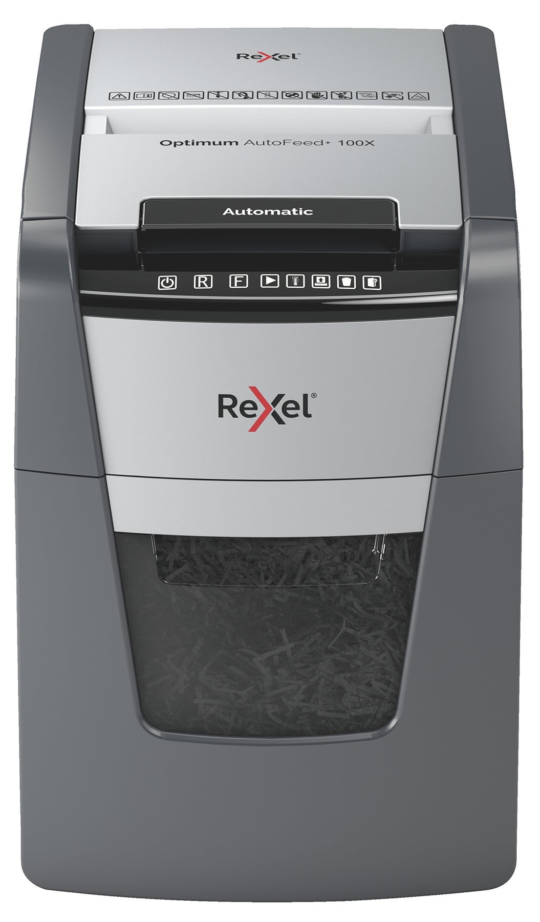 [8556777] Dokumentförstörare Rexel Optimum AutoFeed+ 100X P4
