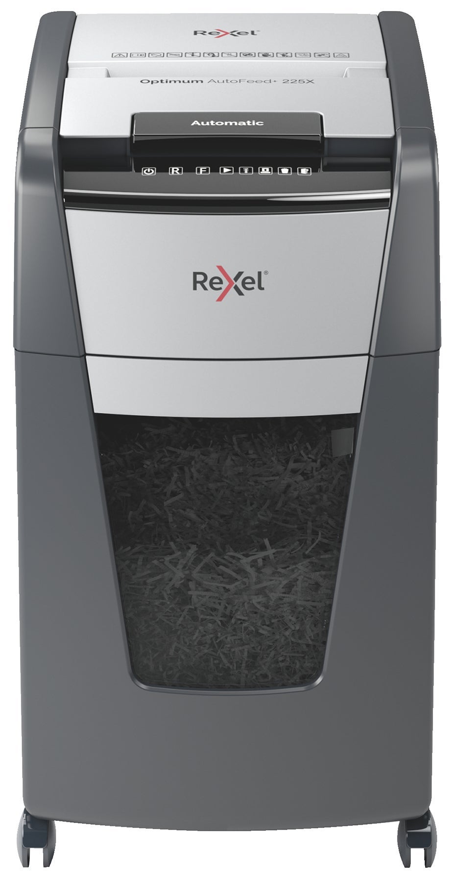 [8556782] Dokumentförstörare Rexel Optimum AutoFeed+ 225X P4