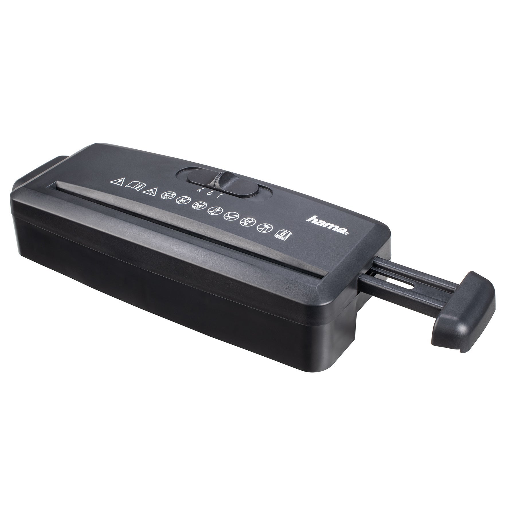 [8558206] Dokumentförstörare Mini S6 Hama Svart