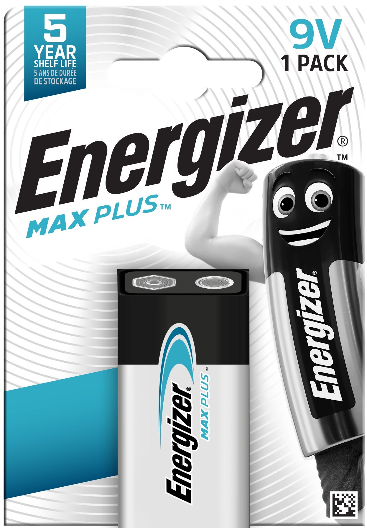 [2840942] Batteri Max Plus Alkaliskt 9V 6LR61 1-pack