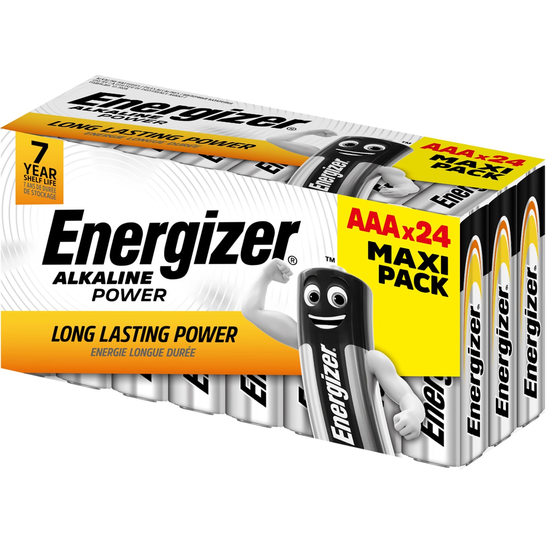 [8558916] Energizer Batteri Alkaliskt AAA LR03 24-pack
