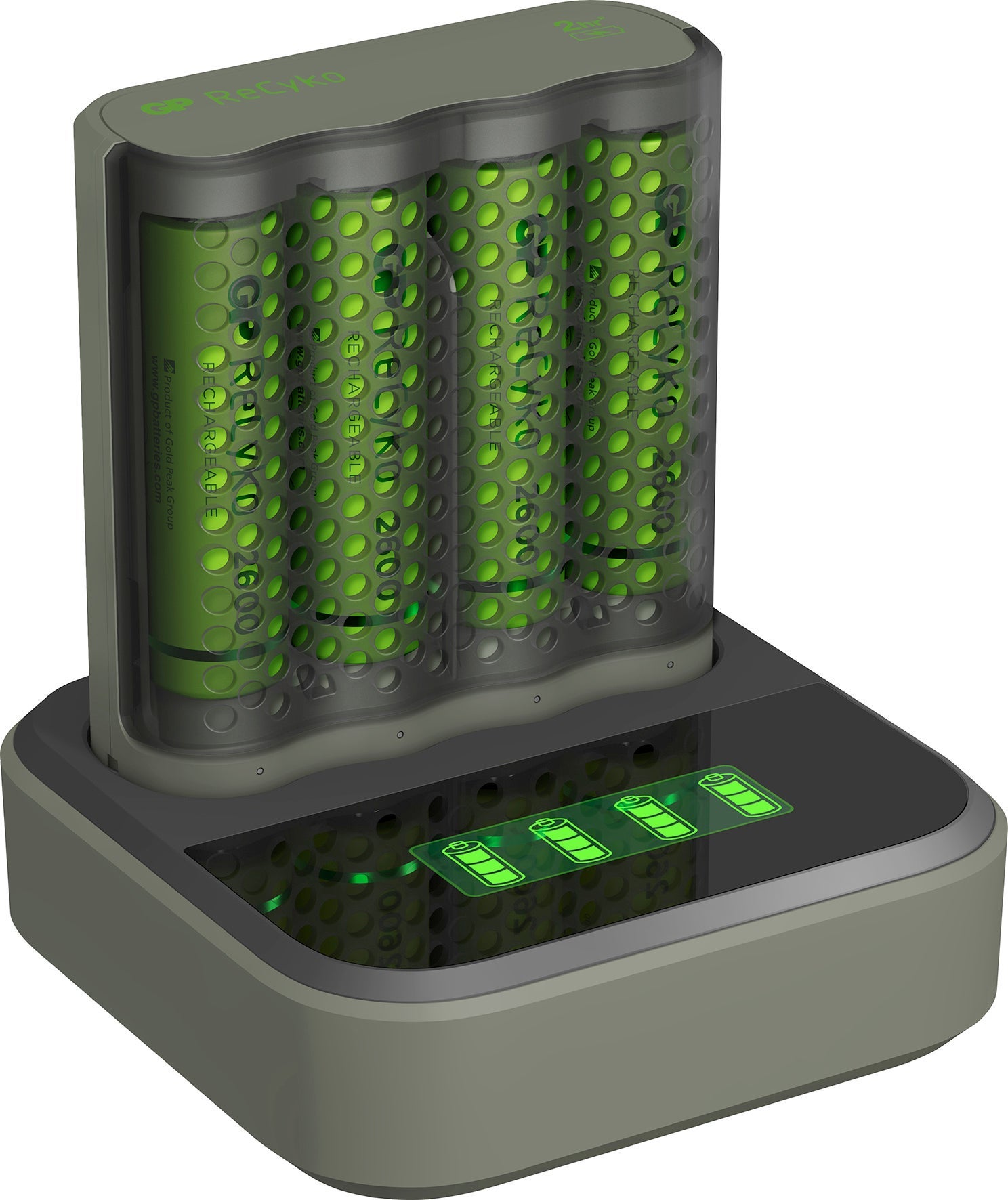 [8557138] Batteriladdare GP ReCyko Speed