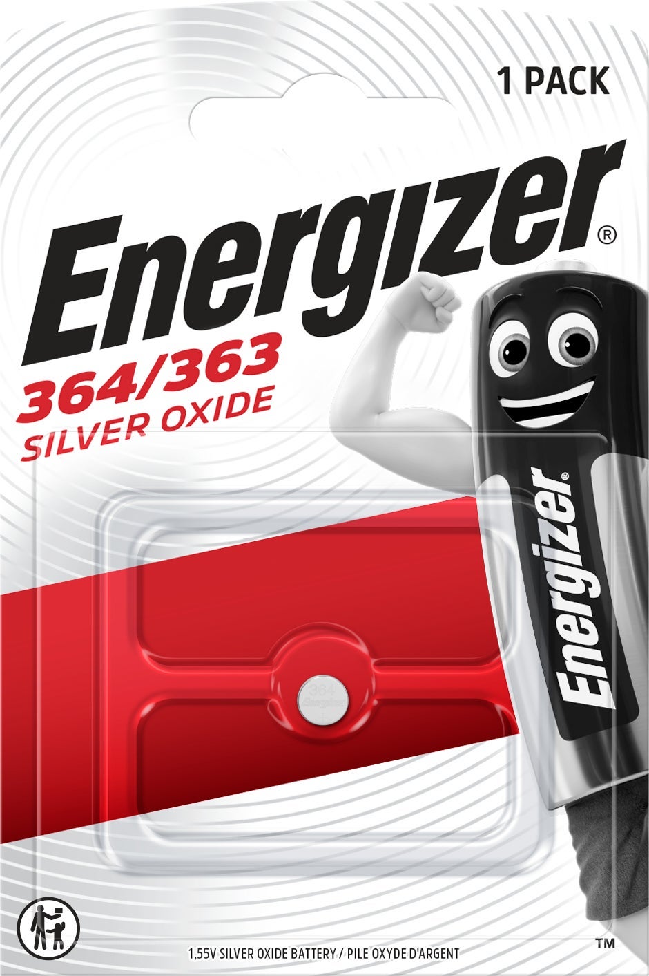 [8558861] Energizer Klockbatteri Silveroxid 364/363 1-pack