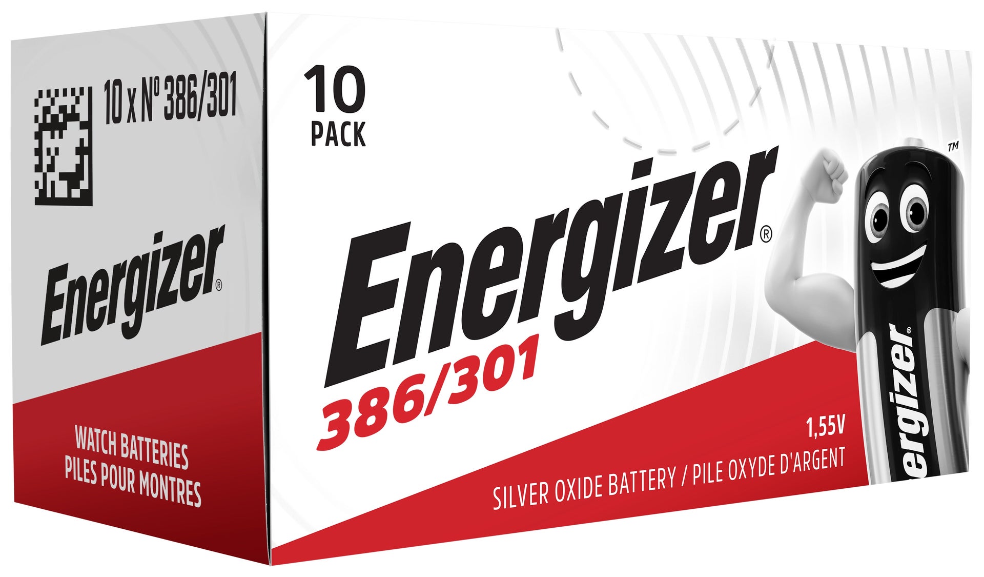 [8558849] Energizer Klockbatteri Silveroxid 386/301 1-pack
