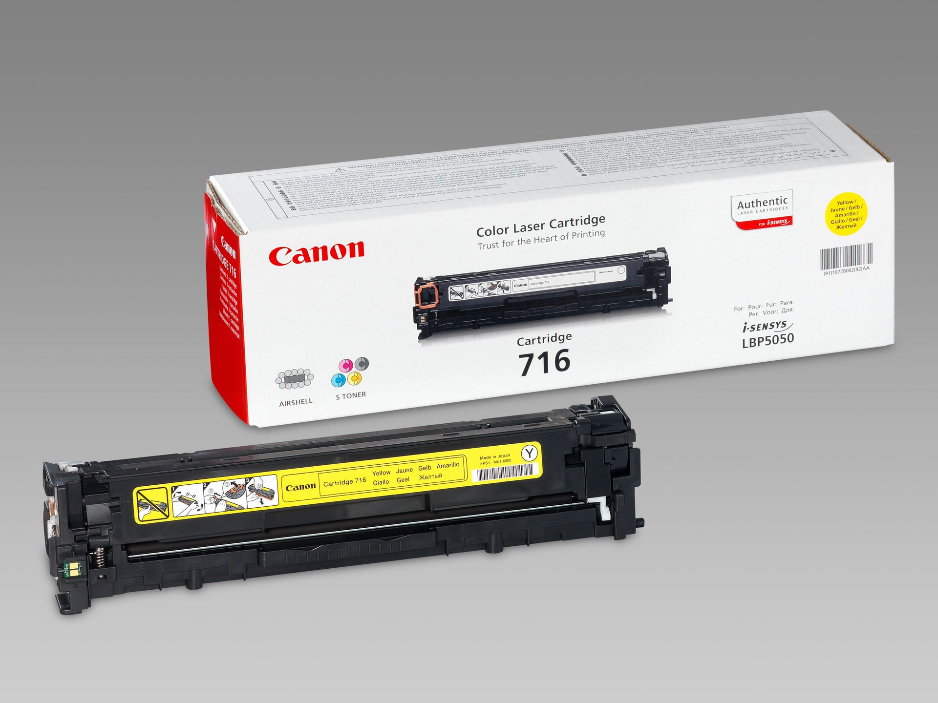[2242040] Toner Canon 716Y 1,5k  gul