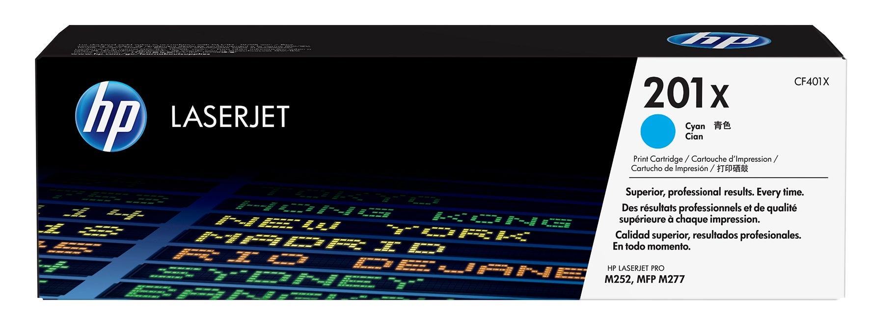 [2245583] Toner HP 201X CF401X Cyan 2,3k