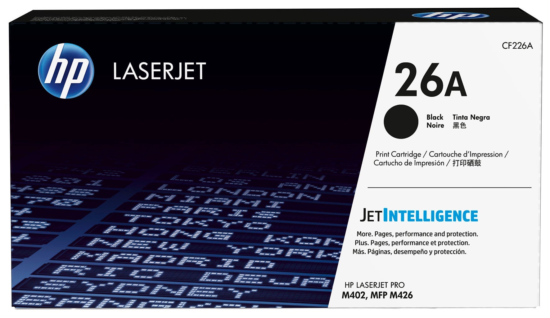[2245628] Toner HP 26A CF226A Svart 3,1k