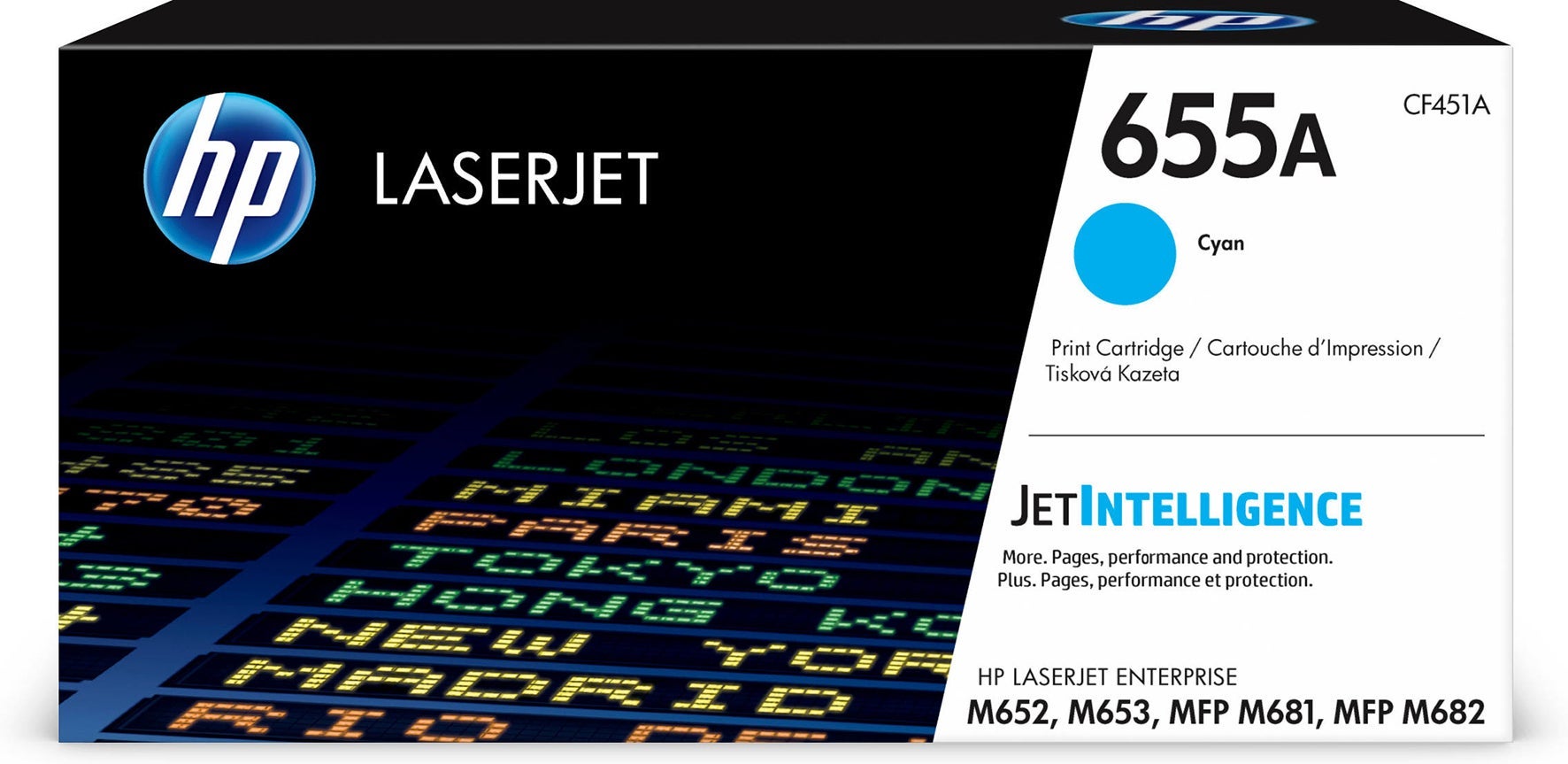 [2245674] Toner HP 655A CF451A Cyan 10,5k