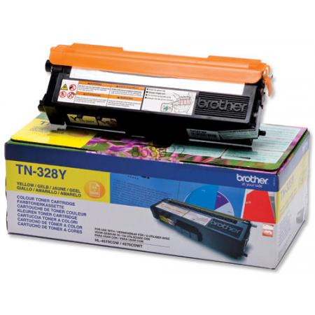 [2245229] Toner Brother TN328Y 6k gul