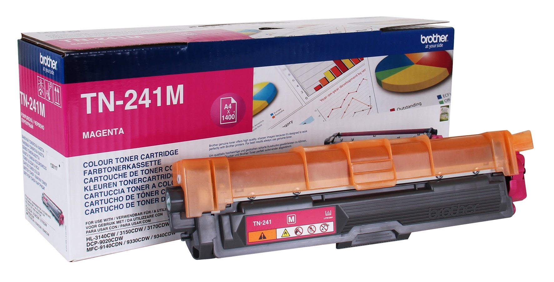 [2245379] Toner Brother TN241M Magenta