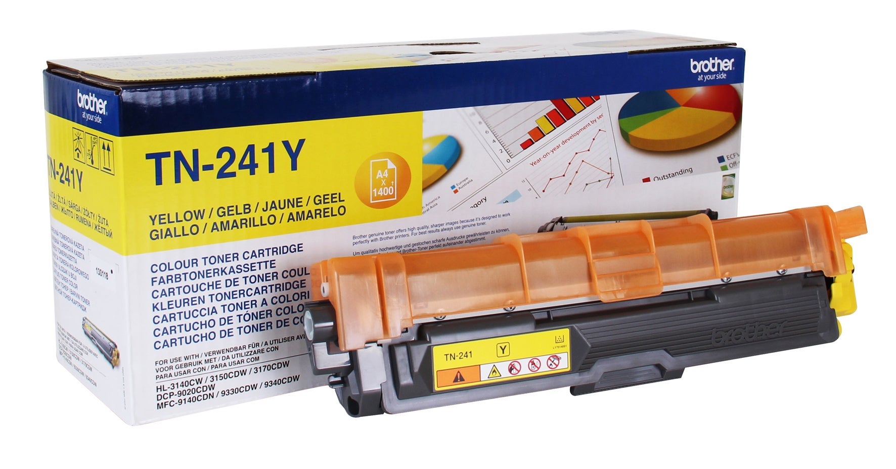 [2245380] Toner Brother TN241Y Gul
