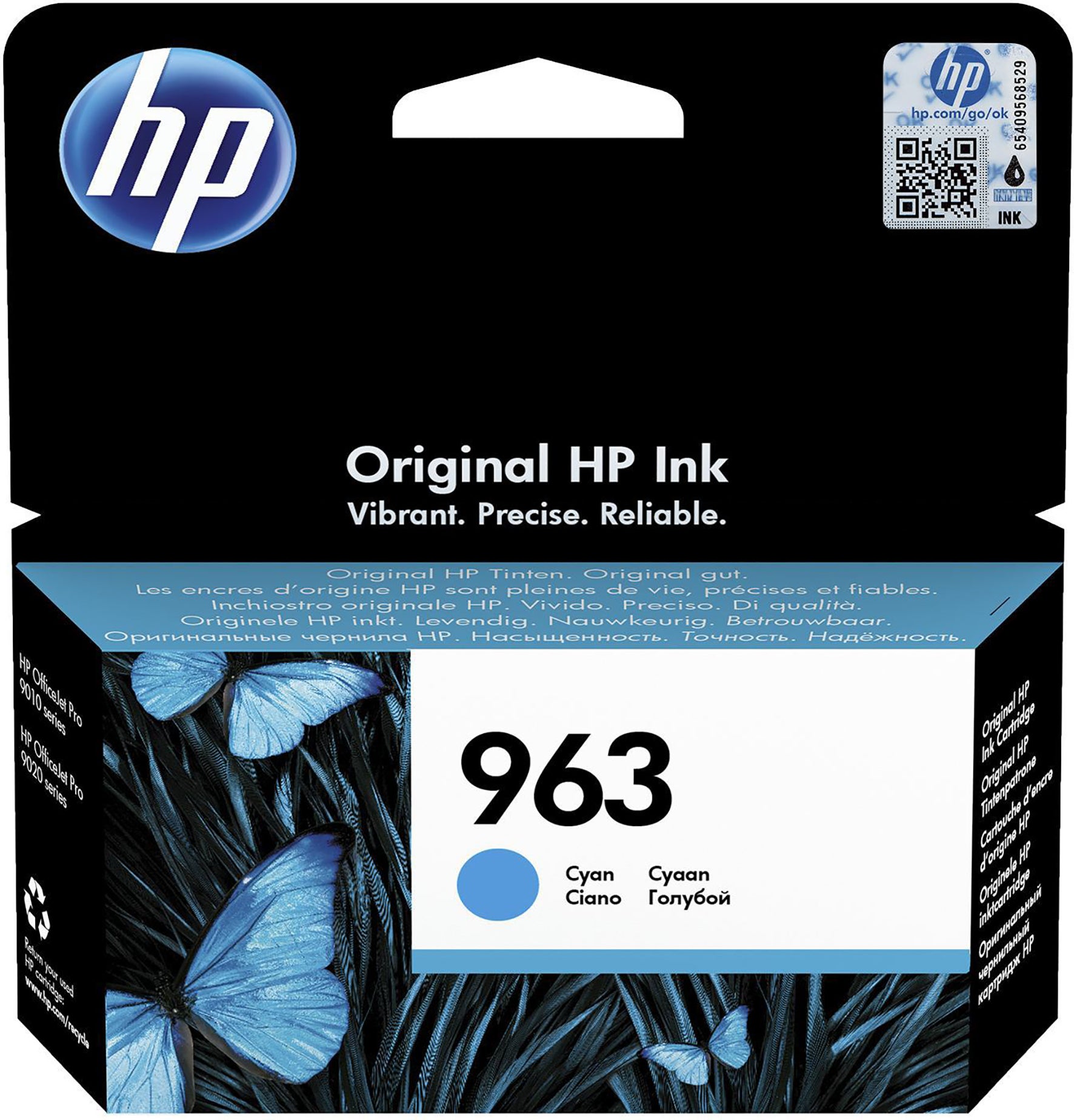 [5701466] Bläckpatron HP 963 3JA23AE cyan