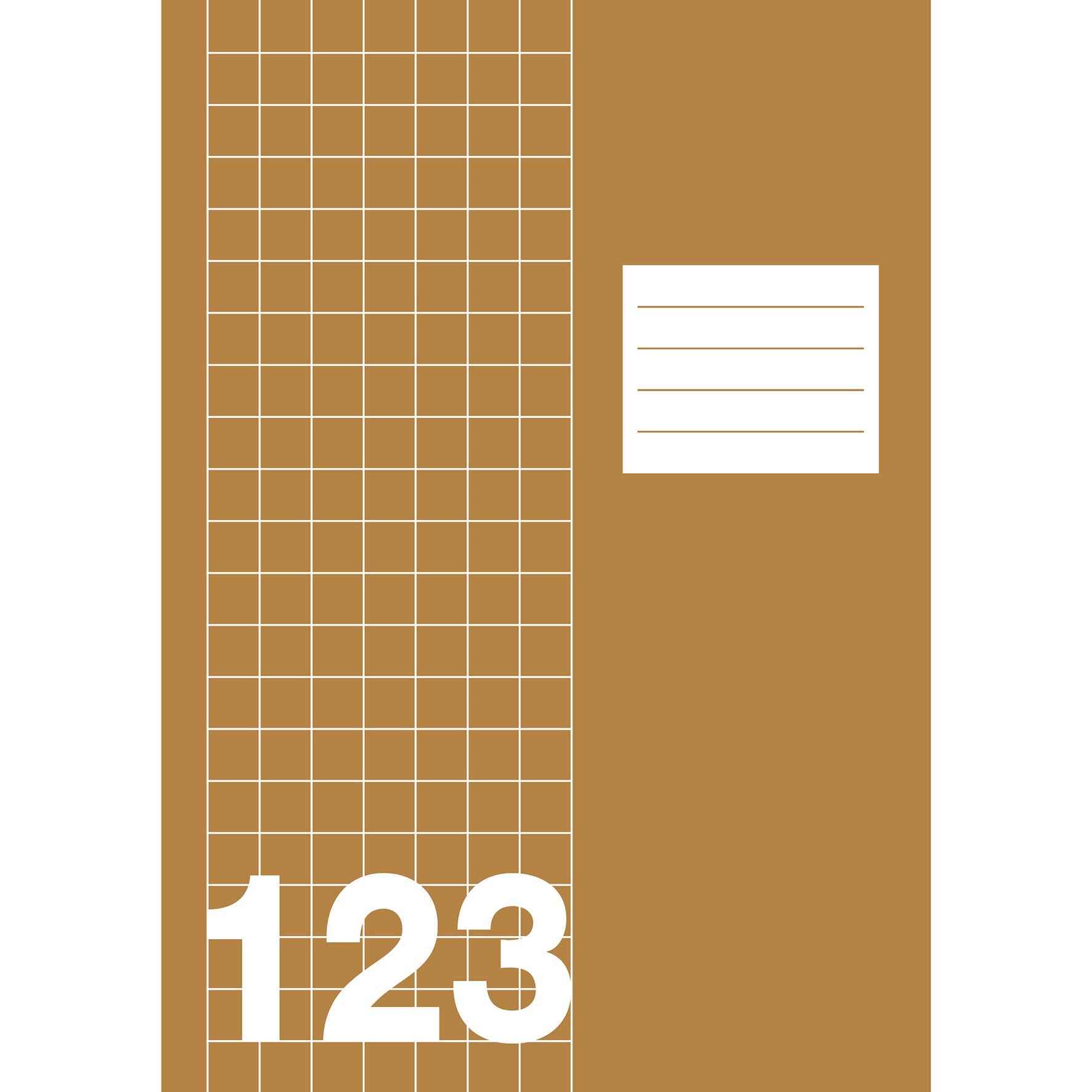 [8300511] Räknehäfte A5 rutat 10x10mm