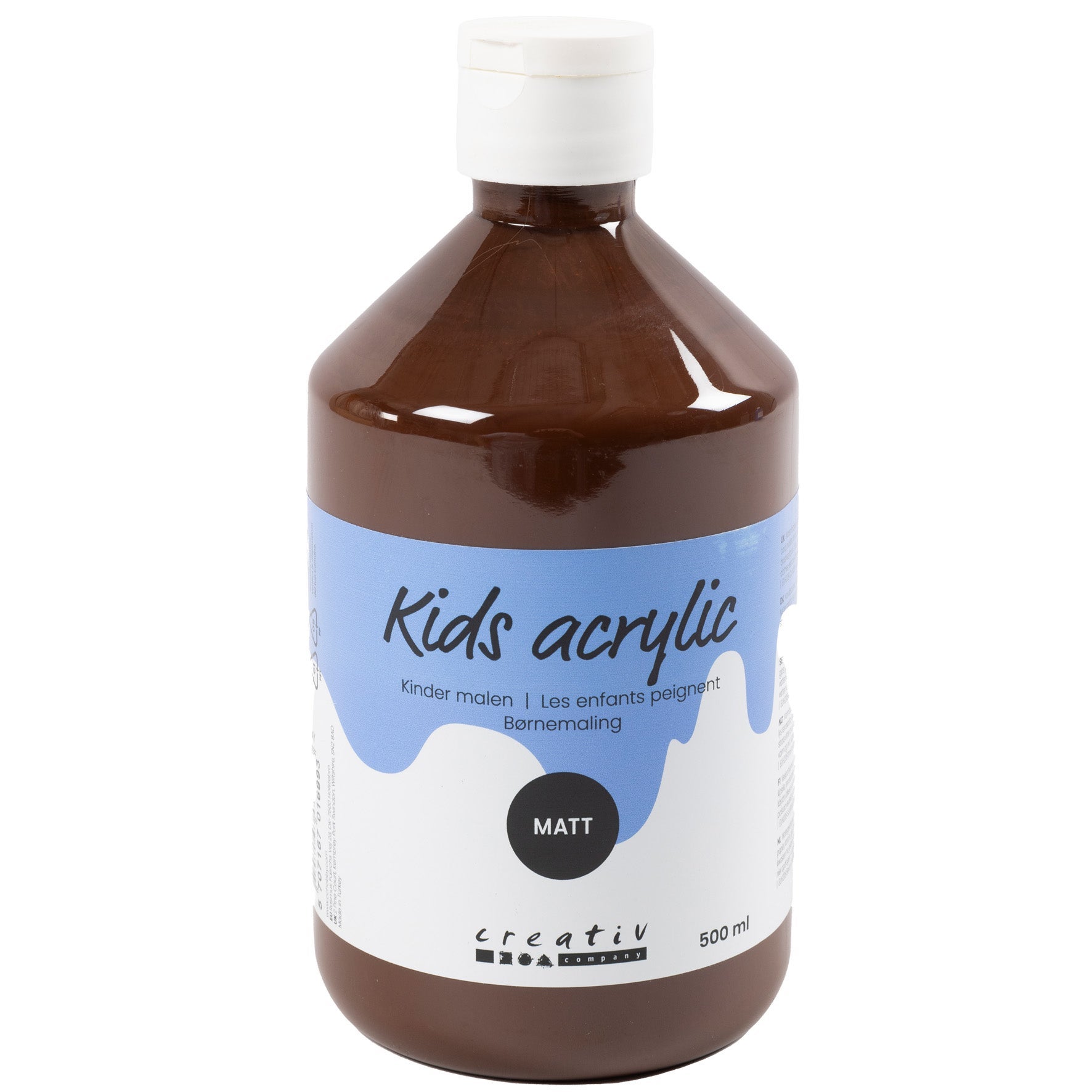 [8100282] Täckfärg Readymix matt 500 ml brun