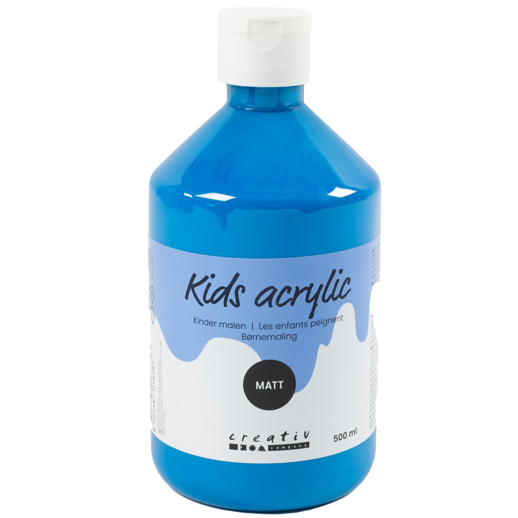 [8100287] Täckfärg Readymix matt 500 ml cyanblå