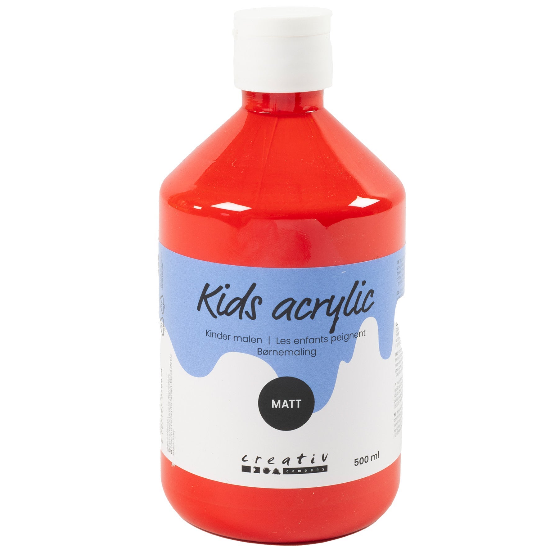 [8100286] Täckfärg Readymix matt 500 ml röd